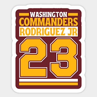 Washington Commanders Rodriguez Jr 23 Edition 1 Sticker